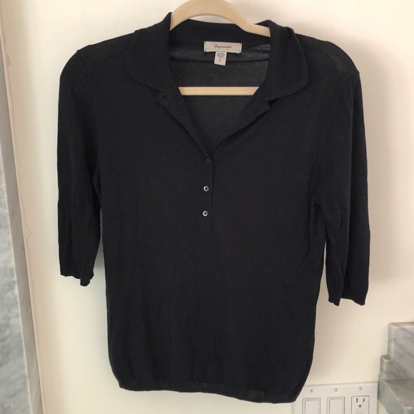 Faconnable light weight sweater with button detail - Picture 2 of 8